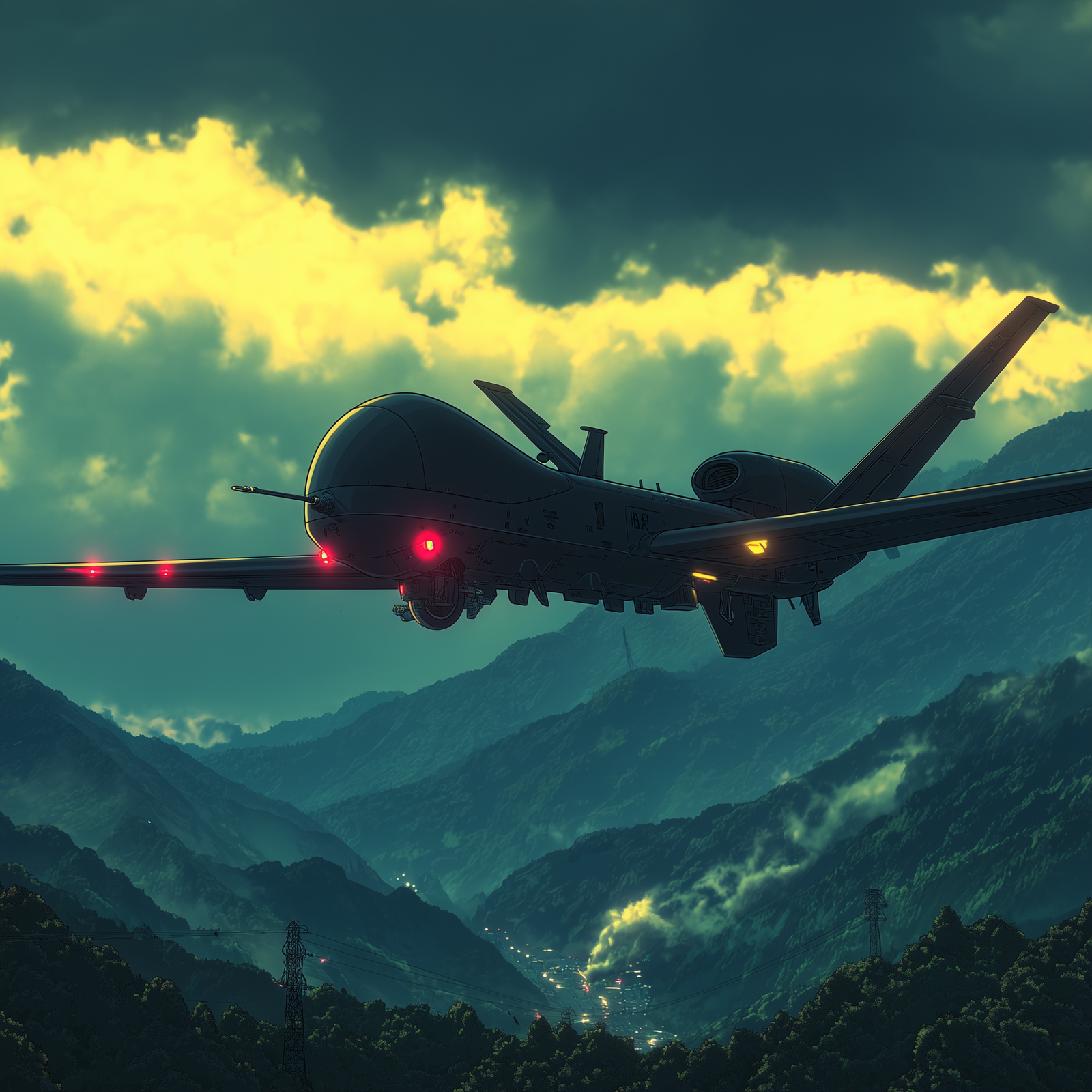 dimthecreator_Military_surveillance_flying_drone_--sref_httpss._9faef202-71ea-4d07-90f8-18d9af1eebe3